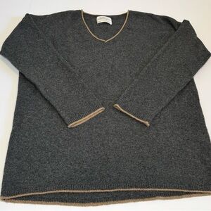 REI Co-op Lambswool V-Neck Sweater men’s size large